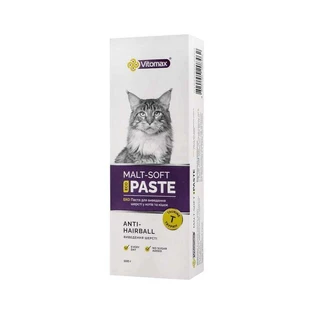 Vitomax (Вітомакс) - ЕКО паста для виведення шерсті зі шлунку котів; 100 г