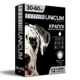 Unicum (Уникум) Premium Противопаразитарные капли на холку против блох и клещей для собак, 1 шт. (30-60 кг)