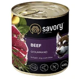 UAnimals Savory Dog Gourmand Вeef - Влажный корм с мясом говядины для взрослых собак гурманов; 400 г