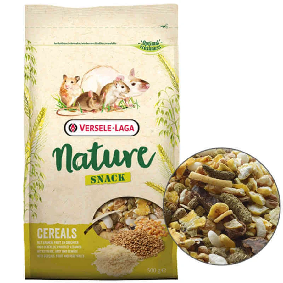 Versele-Laga (Верселе-Лага) Nature Snack Cereals - Дополнительный корм для грызунов; 500 г: цены и характеристики