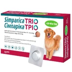 Simparica TRIO (Сімпаріка ТРІО) Протипаразитарні жувальні таблетки від бліх, гельмінтів та кліщів для собак (1 таблетка) 20-40 кг: ціни та характеристики