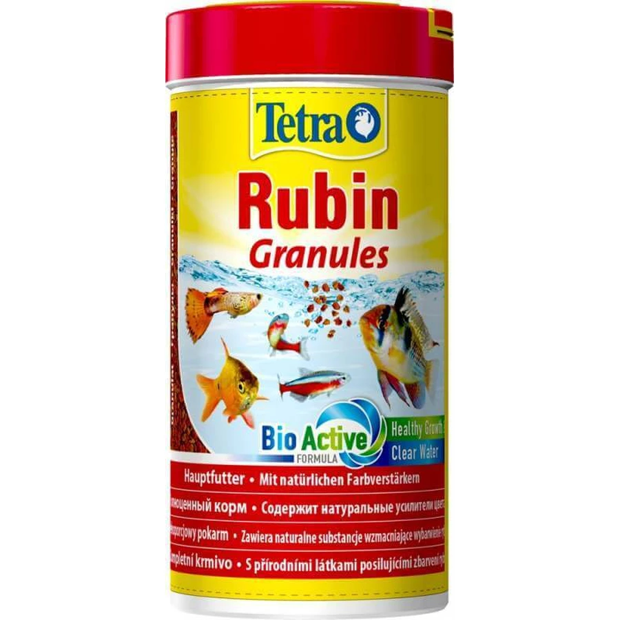 Tetra (Тетра) Rubin Granules - Корм для усиления окраса аквариумных рыб; 250 мл: цены и характеристики