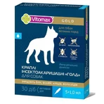 Vitomax (Витомакс) Gold Капли инсектоакарицидные Голд на холку от блох и клещей для собак (1 пипетка) 1,0 мл: цены и характеристики