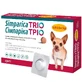 Simparica TRIO (Симпарика ТРИО) Противопаразитарные жевательные таблетки от блох, гельминтов и клещей для собак (1 таблетка) 1,25-2,5 кг