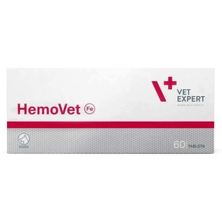 VetExpert (ВетЕксперт) HemoVet - Вітамінно-мінеральний препарат проти анемії для собак; 60 шт./уп