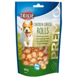 Trixie (Трикси) Premio Chicken Cheese Rolls – Роллы с курицей и сыром для собак; 100 г