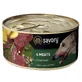 Savory Dog Gourmand 4 meats - Влажный корм с четырьмя видами мяса для взрослых собак гурманов всех пород; 200 г