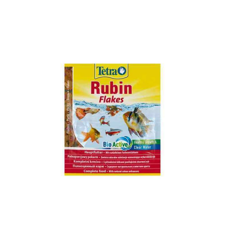 Tetra (Тетра) Rubin Flakes - Корм для усиления окраса аквариумных рыб; 12 г: цены и характеристики