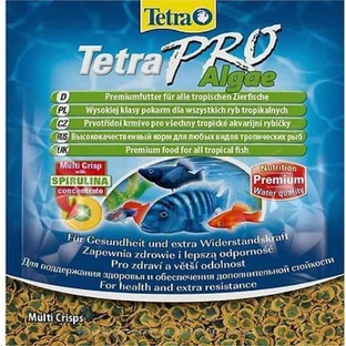Tetra (Тетра) TetraPRO Algae Multi-Crisps - Корм для акваріумних риб з овочами; 12 г