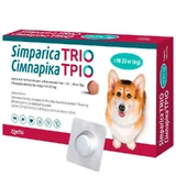 Simparica TRIO (Симпарика ТРИО) Противопаразитарные жевательные таблетки от блох, гельминтов и клещей для собак (1 таблетка) 10-20 кг