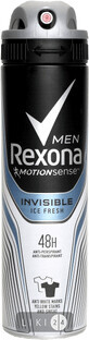 Антиперспирант Rexona Прозрачный лед спрей мужской 150 мл