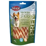 Trixie (Тріксі) PREMIO Fish Chicken Sticks - Ласощі кручені палички з куркою і рибою для собак; 80 г