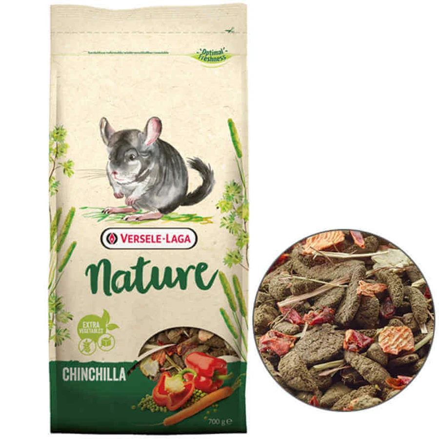 Versele-Laga (Верселе-Лага) Nature Chinchilla - Суперпреміум беззерновий корм для шиншил; 700 г: ціни та характеристики