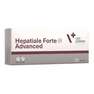 VetExpert (ВетЕксперт) Hepatiale Forte Advanced - Харчова добавка для підтримки функцій печінки собак і котів; 30 шт./уп.