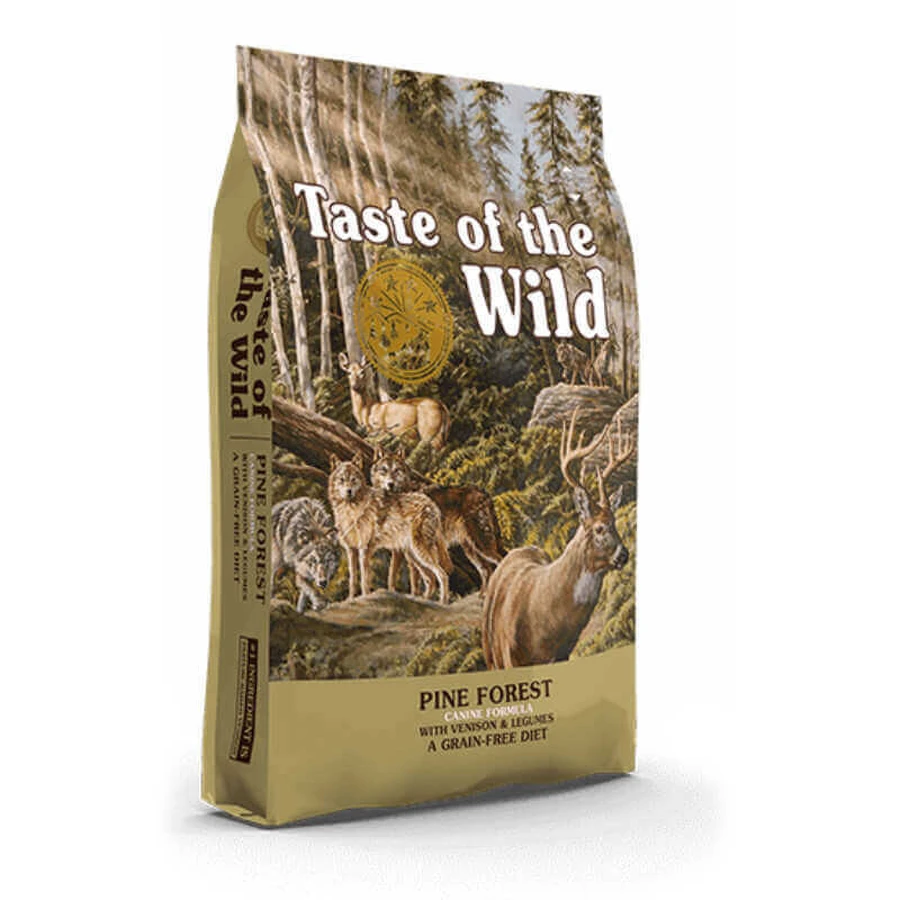 Taste of the Wild (Тейст оф зе Вайлд) Pine Forest Canine Formula - Сухий корм з олениною для собак різних порід на всіх стадіях життя; 2 кг: ціни та характеристики
