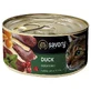 Savory Cat Gourmand Duck - Вологий корм з м'яса качки для дорослих котів гурманів; 200 г
