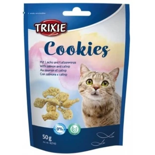 Trixie (Трикси) Cookies - Печенье с лососем и кошачьей мятой для котов и кошек; 50 г