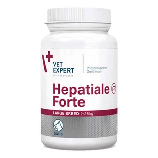 VetExpert (ВетЕксперт) Hepatiale Forte Large Breed - Харчова добавка для підтримки функцій печінки у собак великих порід; 40 шт./уп