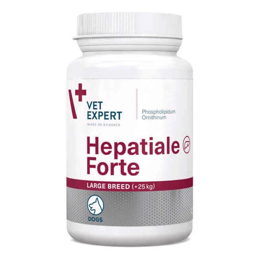 VetExpert (ВетЕксперт) Hepatiale Forte Large Breed - Харчова добавка для підтримки функцій печінки у собак великих порід; 40 шт./уп: ціни та характеристики