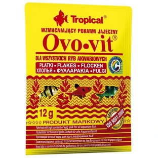 Tropical (Тропікал) Ovo-vit - Корм з яєчним жовтком для риб; 12 г