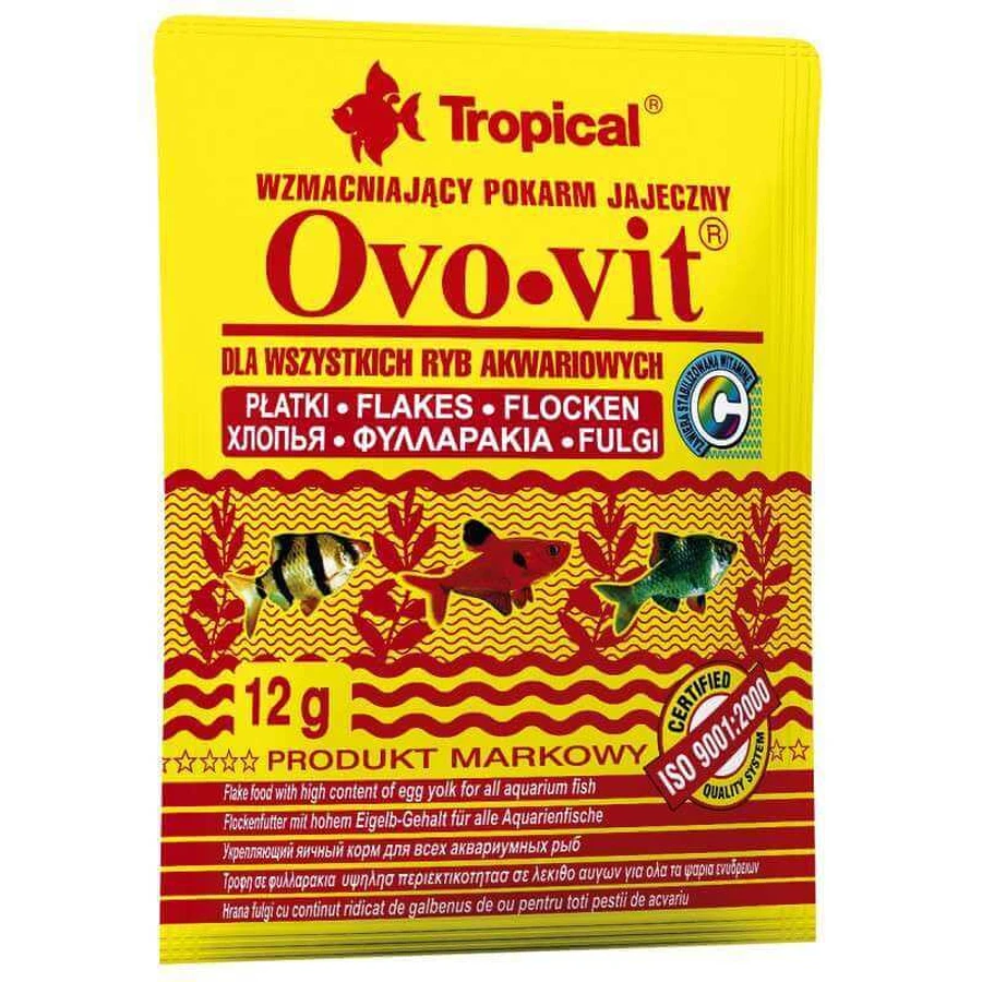 Tropical (Тропікал) Ovo-vit - Корм з яєчним жовтком для риб; 12 г: ціни та характеристики