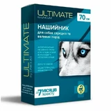 Unicum (Уникум) Ultimate Ошейник против блох, клещей, вшей и власоедов для собак средних и крупных пород, 70 см