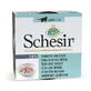 Schesir Tuna with Dorada - Консервований корм з тунцем та дорадою для дорослих котів (шматочки у желе); 85 г