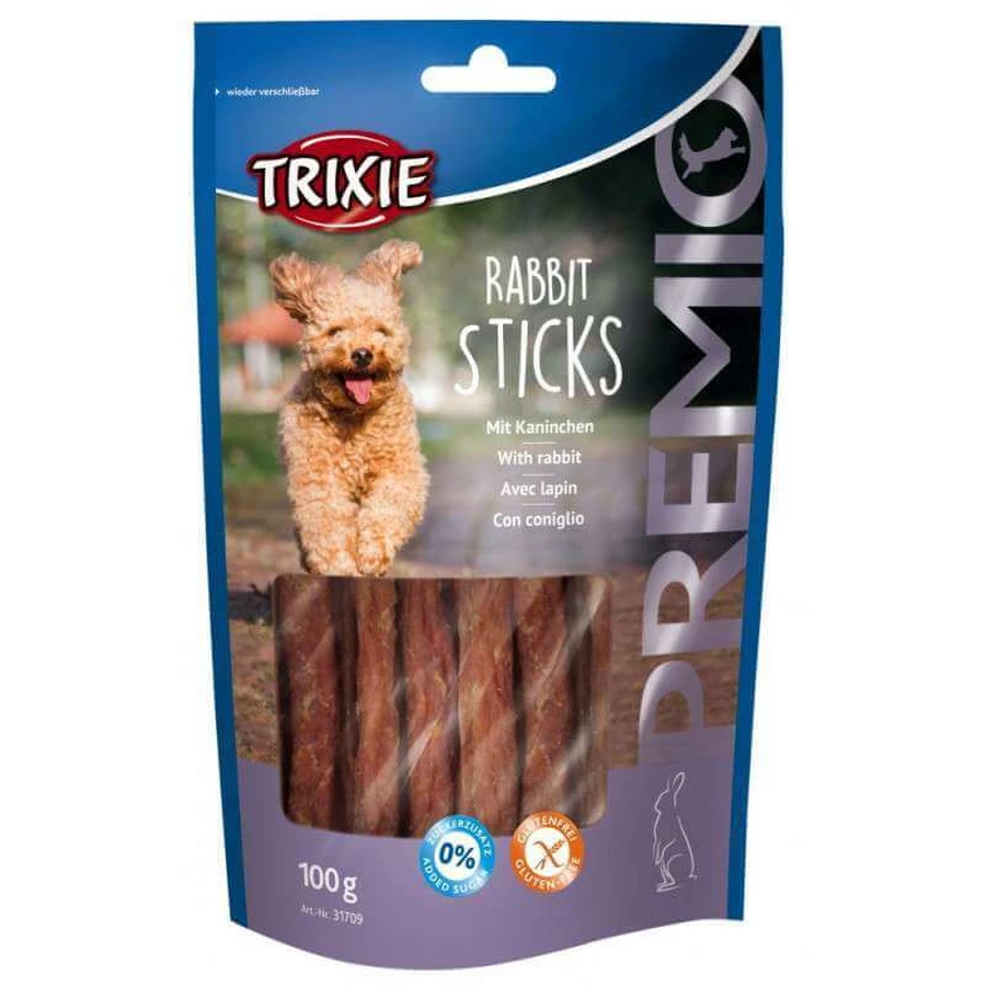 Trixie (Тріксі) PREMIO Rabbit Sticks - Ласощі палички з кроликом для собак; 100 г: ціни та характеристики