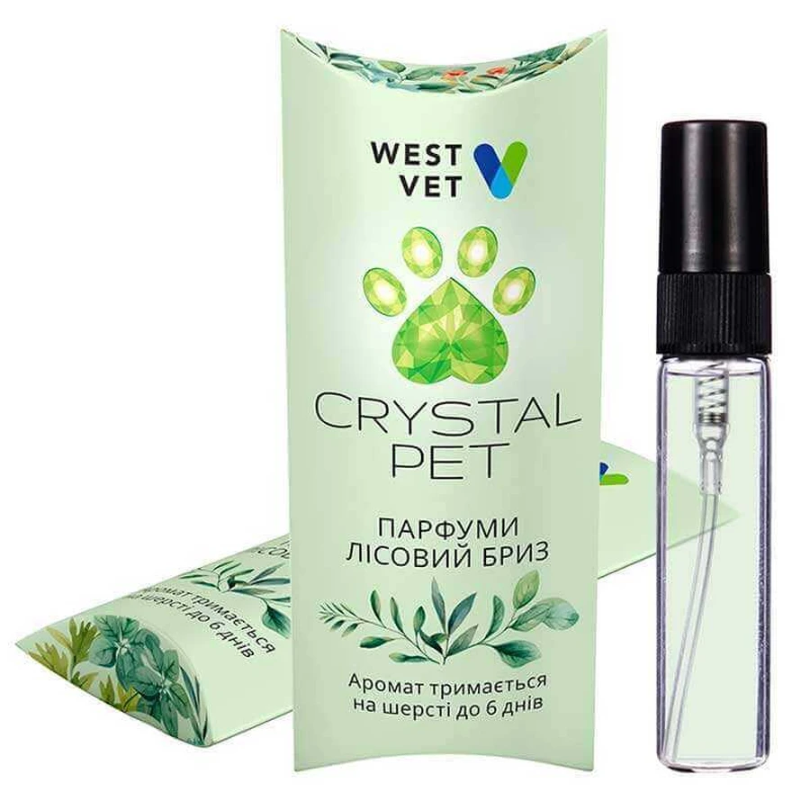 West Vet Crystal Pet - Парфуми Лісовий бриз для собак і котів; 5 мл: ціни та характеристики