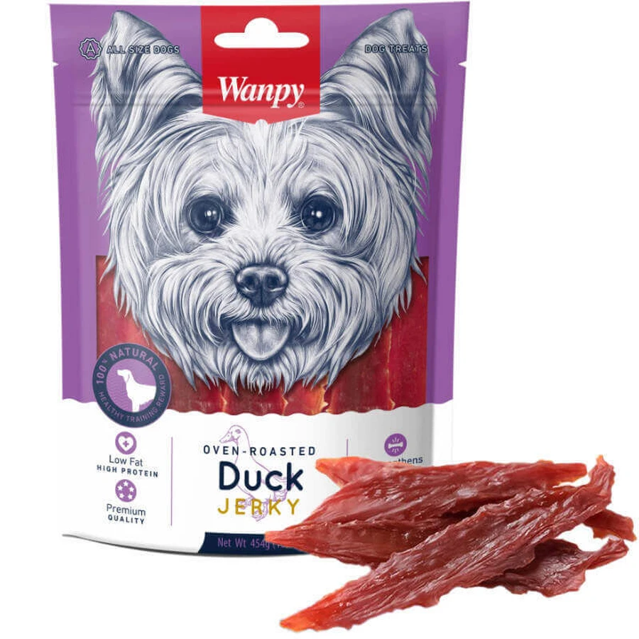 Wanpy (Ванпі) Duck Jerky - Філе качки в'ялене для собак; 100 г: ціни та характеристики