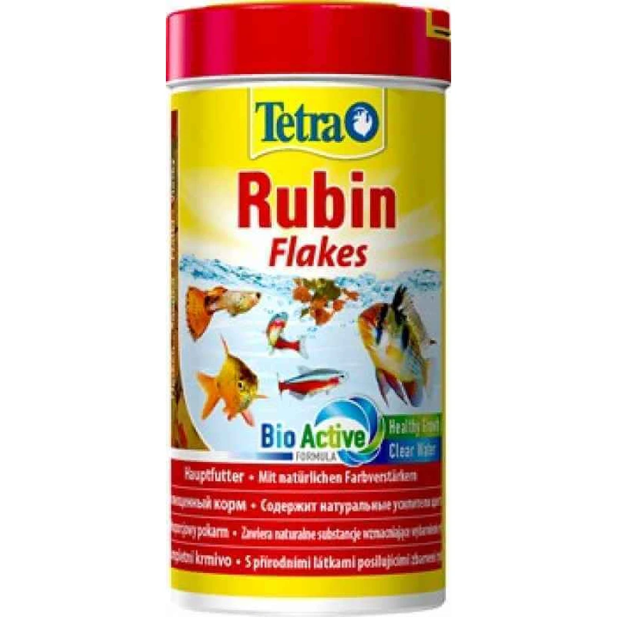 Tetra (Тетра) Rubin Flakes - Корм для усиления окраса аквариумных рыб; 250 мл: цены и характеристики