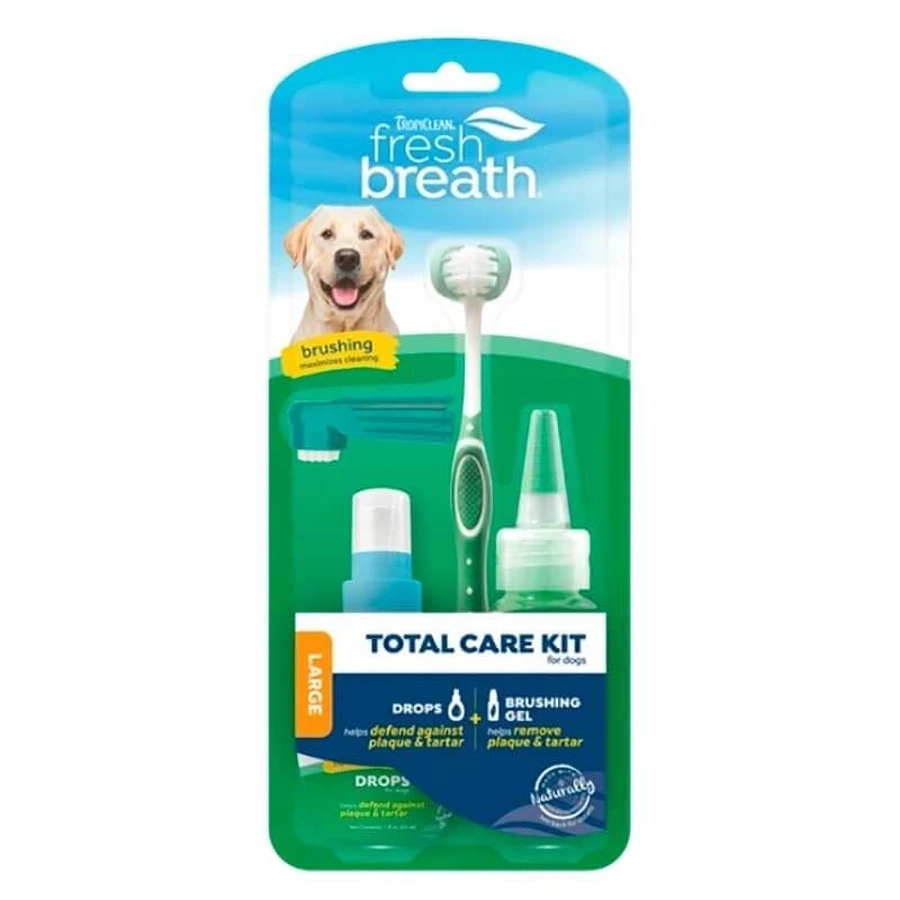 TropiClean (Тропиклин) Oral Care Kit - Набор для ухода за полостью рта у собак; Large (59 мл): цены и характеристики