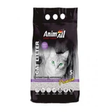 AnimAll (ЭнимАлл) Cat litter Premium Lavender - Белый бентонитовый наполнитель с ароматом лаванды для кошачьих туалетов; 5 л