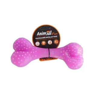 AnimAll (ЕнімАлл) Fun - Іграшка кістка для собак; 25 см (Кораловий)
