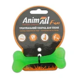 AnimAll (ЕнімАлл) Fun - Іграшка кістка для собак; 8 см (Зелений)