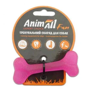AnimAll (ЭнимАлл) Fun - Игрушка кость для собак; 8 см (Фиолетовый)