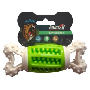 AnimAll (ЭнимАлл) GrizZzly - Игрушка Кость-зубочистка для собак; 14,2х5,7х4,7 см