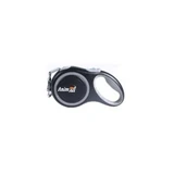 AnimAll (ЭнимАлл) L - Поводок-рулетка для собак, лента (5 м, до 50 кг); L (Серый)
