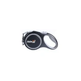 AnimAll (ЭнимАлл) S - Поводок-рулетка для собак, лента (3 м, до 15 кг); S (Серый)