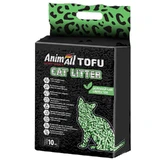 AnimAll (ЭнимАлл) Tofu - Наполнитель соевый для кошачьего туалета; 10 л (Green Tea)