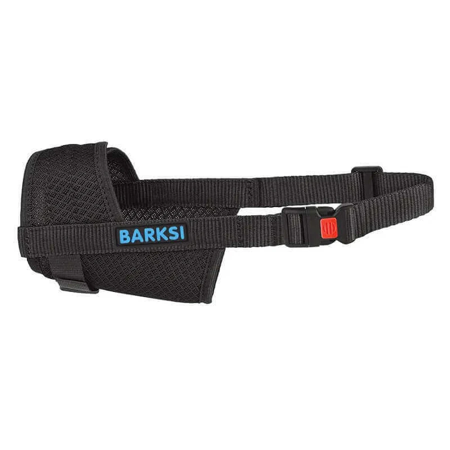 Barksi (Баркси) Dog Muzzle - Намордник для собак 3D сетка, дышащий, регулируемый; XS / 16-22 см: цены и характеристики
