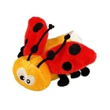 Barksi (Барксі) Ladybug Sound Toy - М'яка іграшка Сонечко з датчиком дотику та звуковим чіпом для котів; 7 см