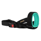 Bronzedog (Бронздог) Dog Muzzle - Универсальный неопреновый намордник для собак; M / 21-28 (Бирюзовый)