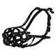 Bronzedog (Бронздог) Dog Muzzle Biotan German Shepherd - Намордник водовідштовхувальний біотановий для німецьких вівчарок; L / 33 см (Чорний)