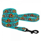 Bronzedog (Бронздог) Dog Urban Mask Menthol - Поводок нейлоновый для собак различных пород; 2,0х152 см (Ментоловый)