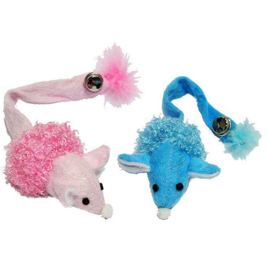 Bubimex (Бубімекс) Fun Toy - Іграшка Маленька миша для котів; 8-15 см (Різнокольоровий): ціни та характеристики