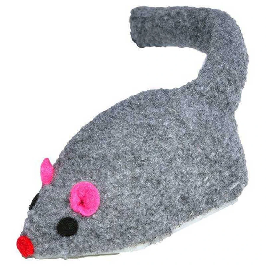 Bubimex (Бубімекс) Speedy Mouse - Іграшка Швидкісна миша для котів; 7 см (Сірий): ціни та характеристики