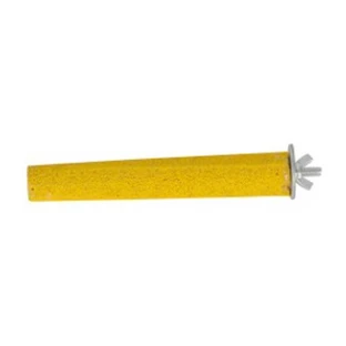 Bubimex Perch - Песчаная жердочка для стачивания когтей и клюва у птиц; M / 15 см