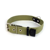 Collar (Коллар) - Ошейник брезентовый со светоотражающей нитью; 3,5х51-63 см