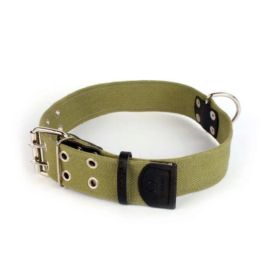 Collar (Коллар) - Нашийник брезентовий зі світловідбиваючою ниткою; 4,5х56-71 см: ціни та характеристики